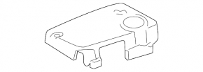 Lexus CT200h Cooling Expansion Tank Trim 11-17