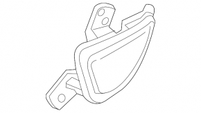 Rear left reflector for Chevrolet Trax 17-22
