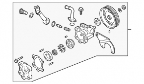 Nissan Murano 05-07 Power Steering Pump
