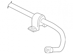 Front stabilizer VW Passat 20-22 23mm green marking