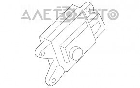 Actuator motor heater drive driver lower VW Passat b7 12-15 USA under climate