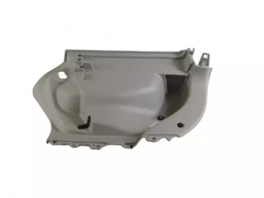 Lower left arch trim for Jeep Compass 17-26, gray, type 1, needs cleaning, scuffed
