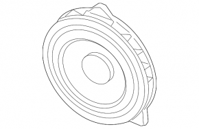 Speaker door rear left BMW 7 G11 G12 16-22 HiFi