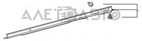 Right threshold Toyota Highlander 20- structure