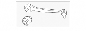 Upper control arm, front right, Audi A4 B8 08-16