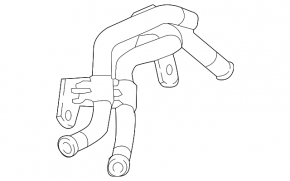 Oil Cooling Tubes Audi A4 B9 17-25 2.0T