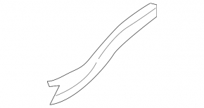 Right front threshold mount for Porsche Panamera 17-23