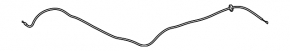 Mercedes Metris W447 16-23 hood lock cable