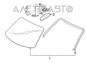 Mazda3 MPS 09-13 USA Windshield