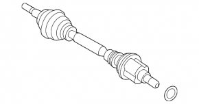 Front left half-shaft drive Ford Escape MK3 13-19 2.0T