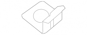 Radiator bracket upper left Nissan Murano z52 15-