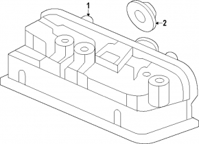 Honda Accord 23- trunk lid number illumination with opening button