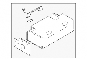 Battery housing VVB Audi A6 C8 19-25 3.0T MHEV 48V