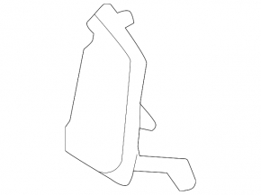 Nissan Ariya 23-25 Front Bumper Tow Hook Cap