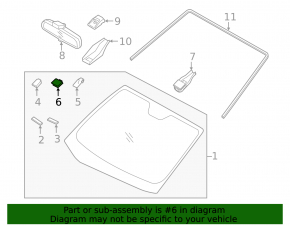 Humidity sensor Kia Forte 19-24