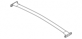 Cross rails 2pcs Ford Explorer 11-15 prerest