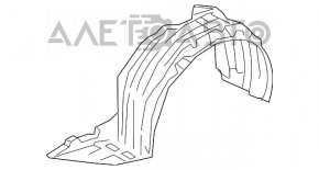 Front right mudguard Mazda 6 13-17