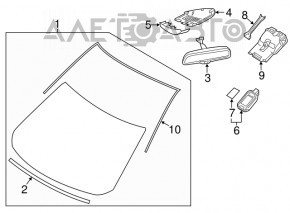 Mazda CX-5 Windshield 17-22