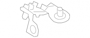 Front left fender bracket for Land Rover Range Rover Velar 18-23
