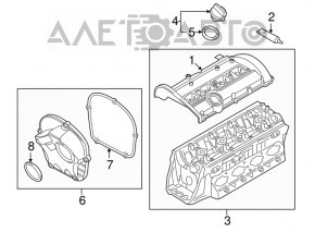 Cylinder head Audi A6 C7 12-15 pre-rest 2.0