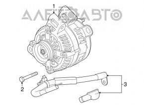 Generator Chevrolet Equinox 10-17 2.4