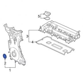 Ford Escape 13-19 2.5 Crankshaft Cover