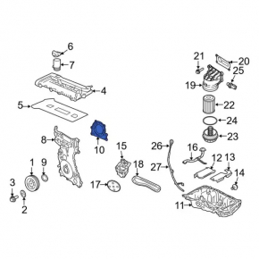 Ford Escape 13-19 2.5 Crankshaft Cover