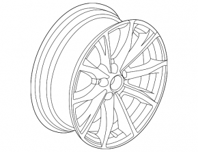 Wheel disk R18 Honda CRV 23-25 Dicastal