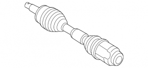 Front right axle shaft for Hyundai Sonata 15-19 1.6T