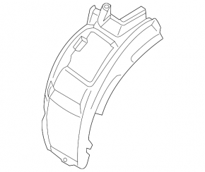 Front left mudguard front part BMW X7 G07 19-