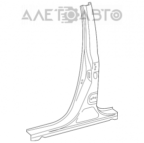 Left center pillar for Lexus RX350 RX450h 16-22