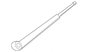 Rear wiper arm for BMW X3 F25 11-17
