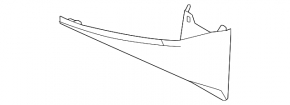 Front bumper bracket right Toyota Land Cruiser 24-26
