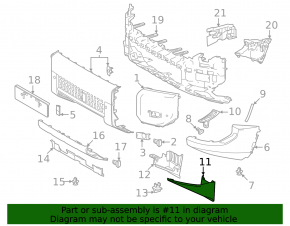 Front bumper bracket right Toyota Land Cruiser 24-26
