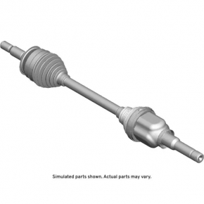 Chevrolet Volt 16 front left drive axle shaft defect