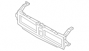 Radiator grille mount Audi A5 F5 17-19