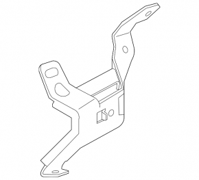 Siren bracket Porsche Cayenne 958 11-17
