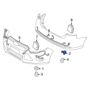 Rear Parking Sensor Ford Edge 15-