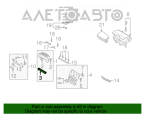 Instrument cluster Mazda6 03-08 usa