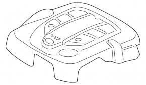 Lexus GS350 07-11 Engine Cover