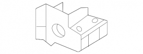 Left wing bracket Volkswagen ID.4 21-26 lower