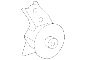 Lexus RX450h 10-15 Rear Engine Mount Bracket