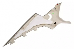 Rear pillar trim right Cadillac ATS 13-18 gray, without plug