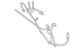 Wiring for the front left door of a Nissan Murano 25-26 Platinum