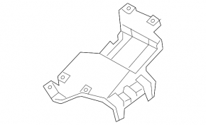 Bose Audio Amplifier Bracket for Audi A6 C7 16-18
