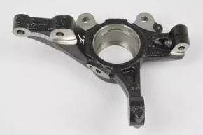Front left hub with axle Fiat 500L 14- with ABS sensor, rusty