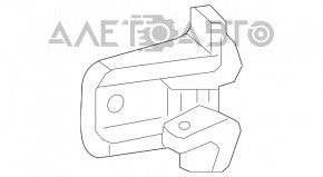 Door hinge upper rear left Lincoln Town Car 98-11