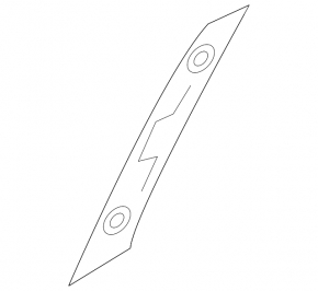 Door trim side rear right Hyundai Santa FE Sport 13-18 front