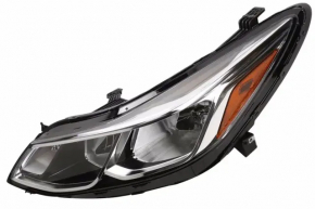 Chevrolet Cruze 16" left front headlight, halogen, without lens