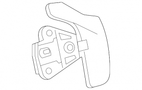 Right paddle shift paddle for Lexus IS 14-20